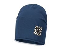 BROEL SAMUEL czapka bawełniana dla chłopca jeans 48-50