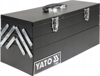 YATO SKRZYNKA NARZĘDZIOWA METALOWA 460x200x225 MM