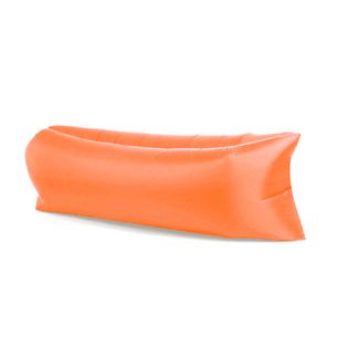 Lazy bag XXL POMARAŃCZOWY air sofa materac leżak na powietrze