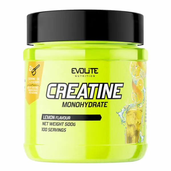 Evolite Creatine Monohydrate 500g Lemon zdjęcie 1
