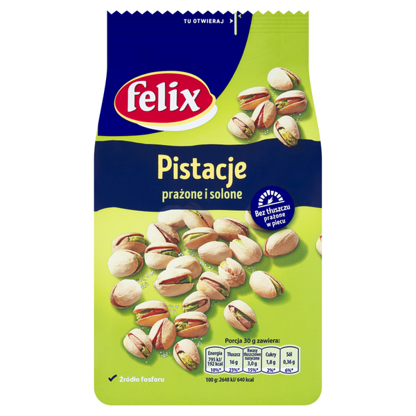 Felix Pistacje prażone i solone 360 g zdjęcie 1