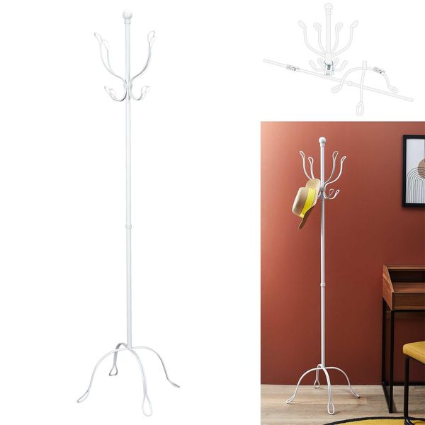 Wieszak podłogowy Loop biały zdjęcie 5