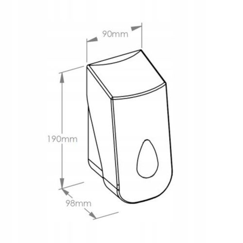 MERIDA DOZOWNIK DO MYDŁA W PŁYNIE 400 ML, DTS102 na Arena.pl