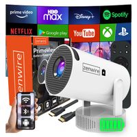 Projektor ZENWIRE K400 HD (1024 x 600), 260 ANSI lumen, WiFi, Bluetooth
