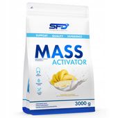 SFD MASS ACTIVATOR 3000g BANAN GAINER BIAŁKO WĘGLOWODANY MASA MIĘŚNIE