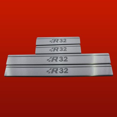 Listwa progowa VOLKSWAGEN GOLF MK4 R32 Stal nierdzewna 304 mat 4szt na Arena.pl