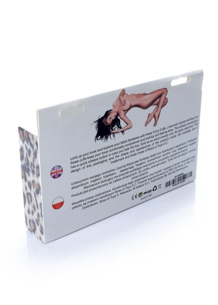 Kajdanki Metalowe Z Futerkiem Bondage Bdsm zdjęcie 9