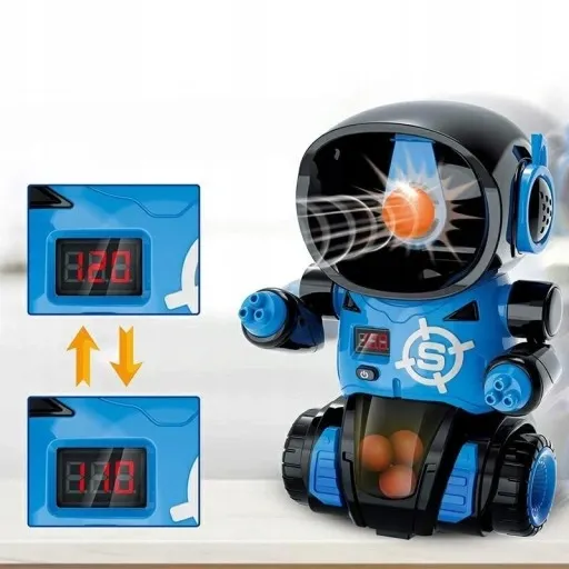 ROBOT CEL do STRZELANIA GRA 2 PISTOLETY NA KULKI zdjęcie 8