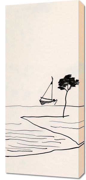 Obraz 40x90cm Spokój Przybrzeżny zdjęcie 1
