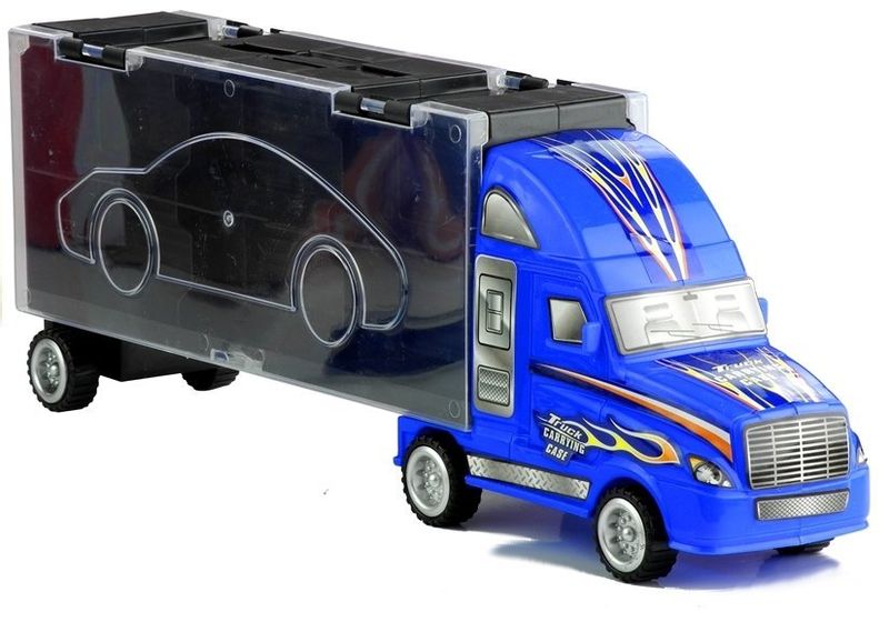 Zestaw Tor 2 w 1 Tir + 8 Autek 75 Elementow 500 c zdjęcie 3