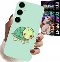 ETUI DO SAMSUNG GALAXY A05S - SŁODKIE ŻÓŁWKI WZORY DLA DZIECI + SZKŁO