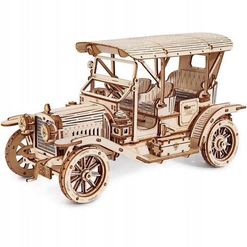 ROBOTIME Drewniane Puzzle Model 3D DIY - Zabytkowe Auto Samochód na Arena.pl