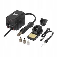 Stacja lutownicza 2w1 HOT AIR SMD kolba lutownicza 480 stopni 360W