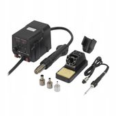 Stacja lutownicza 2w1 HOT AIR SMD kolba lutownicza 480 stopni 360W
