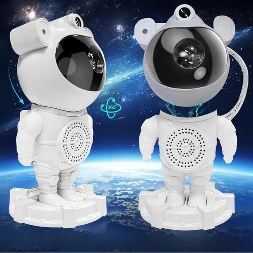 Projektor Gwiazd Astronauta Rzutnik Kosmonauta Lampka Nocna z Głośnikiem BT na Arena.pl