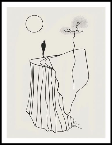 Plakat 60x80cm Samotność i Wzniosłość na Arena.pl