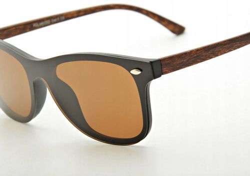 Okulary POLARYZACYJNE Pełne Przeciwsłoneczne Nerd marki ESTILLO + GRATISY na Arena.pl