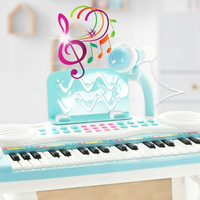 ORGANY Pianinko Dla Dziecka Z MIKROFONEM 37 klawiszy TABORET NAGRYWANIE MP3
