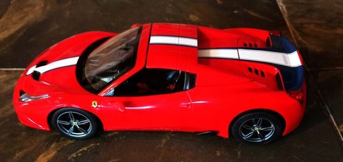Autko Zdalnie Sterowane FERRARI 458 SZYBERDACH NA PILOT Rastar Samochód RC na Arena.pl