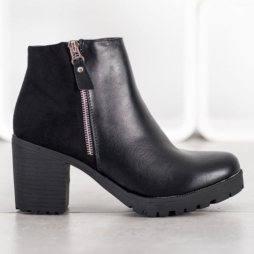 Modne Czarne Botki r.39 na Arena.pl