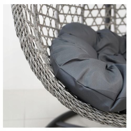 KOSZ WISZĄCY PODWÓJNY DWUOSOBOWY KOKON HUŚTAWKA SZARY ARUBA na Arena.pl