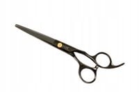 FOX Nożyczki fryzjerskie do strzyżenia włosów BLACK ROSE 6" + ETUI