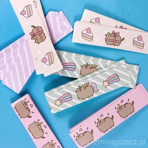 Łańcuch papierowy Pusheen - 4 elementowy na Arena.pl