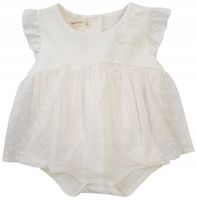 BREZE SUKIENKA-BODY haft ecru 68 J50B