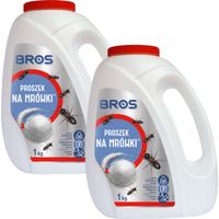 BROS Proszek na Mrówki Preparat do Gniazd Silny Trutka do Podlewania 2x 1kg