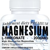 MAGNEZ L-TREONIAN 2000 MG SEN PAMIĘĆ KONCENTRACJA STRES UKŁAD NERWOWY 90TAB