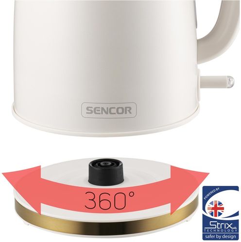 CZAJNIK ELEKTRYCZNY BEZPRZEWODOWY 1,7 L SENCOR 2200 W Z FILTREM na Arena.pl