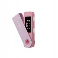 Ledger Nano S Plus bezpieczny portfel kryptowalut BTC ETH Pastel Pink róż