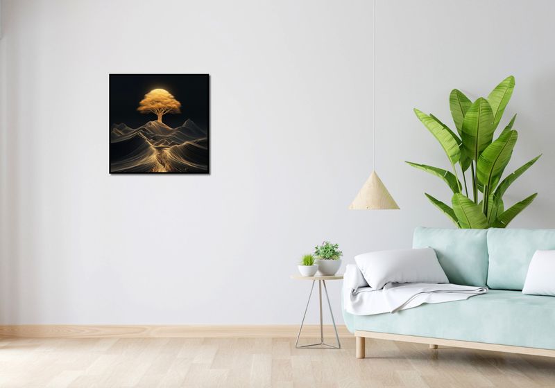 Plakat 60x60cm Drzewo Energii zdjęcie 4