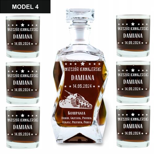 Karafka do Whisky Grawerowana Idealny Prezent Gift na Wieczór Kawalerski na Arena.pl