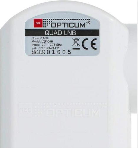 KONWERTER SATELITARNY SATELITY Quad LQP-04H na CZTERY OPTICUM Full HD na Arena.pl