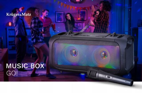 Głośnik Bluetooth 5.0 TWS Music Box GO! USB SD AUX na Arena.pl