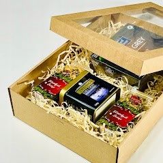 Pudełko wieloporcjowe cateringowe z okienkiem 25,2x35,9x8 cm na Arena.pl