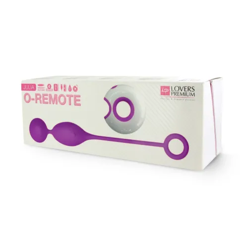 loverspremium o-remote control egg purple julia - silikonowy model z na Arena.pl