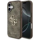 etui guess 4g big logo do iphone 17 - brązowe