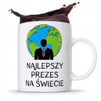 Dla Prezesa Viceprezesa Kubek Najlepszy Prezes Z Nadrukiem Ze Zdjęciem