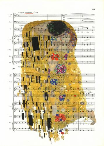 Pocałunek plakat 31x22,5 na Arena.pl