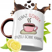 Kubek Bordowy Dla Dziadka Na Urodziny Prezent Z Nadrukiem Ze Zdjęciem