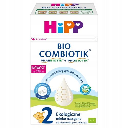 Mleko HIPP 2 BIO COMBIOTIK Mleko następne po 6 miesiącu 6x550g na Arena.pl