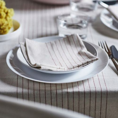 Serwis obiadowy Ikea OFTAST 18 szt miski talerze talerzyki na Arena.pl