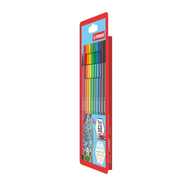 Flamastry Pen 68 (10 sztuk) zdjęcie 2