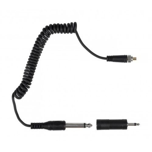 Kabel synchronizacyjny Yongnuo LS-PC635 - PC / Jack z adapterem mini Jack na Arena.pl