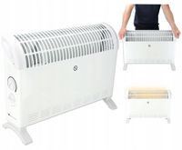 Grzejnik elektryczny Konwektorowy 2000W Energooszczędny Nawiew Termostat