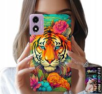 ETUI DO MOTOROLA MOTO E14 - ZWIERZĘCE WZORY TYGRYS TYGRYSEK CASE