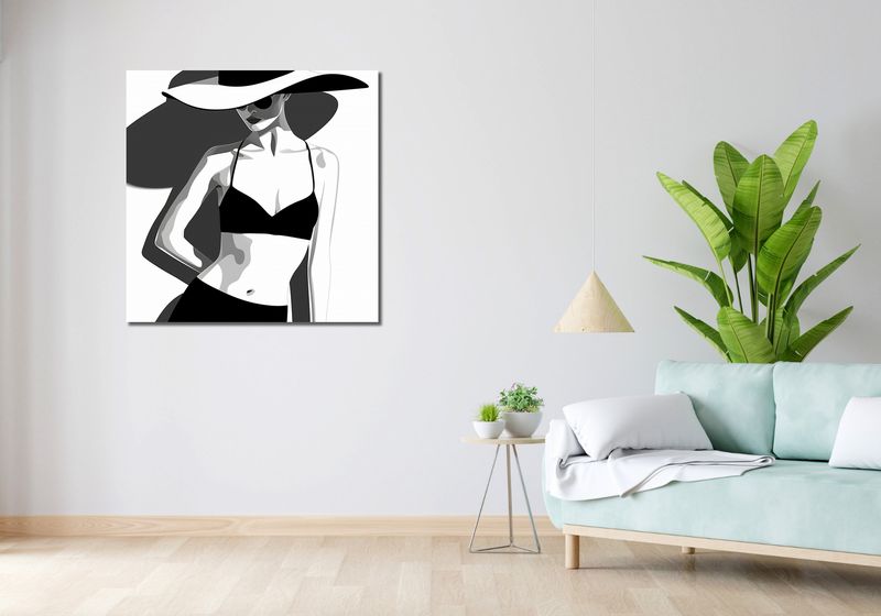 Obraz 90x90cm Strój zdjęcie 2