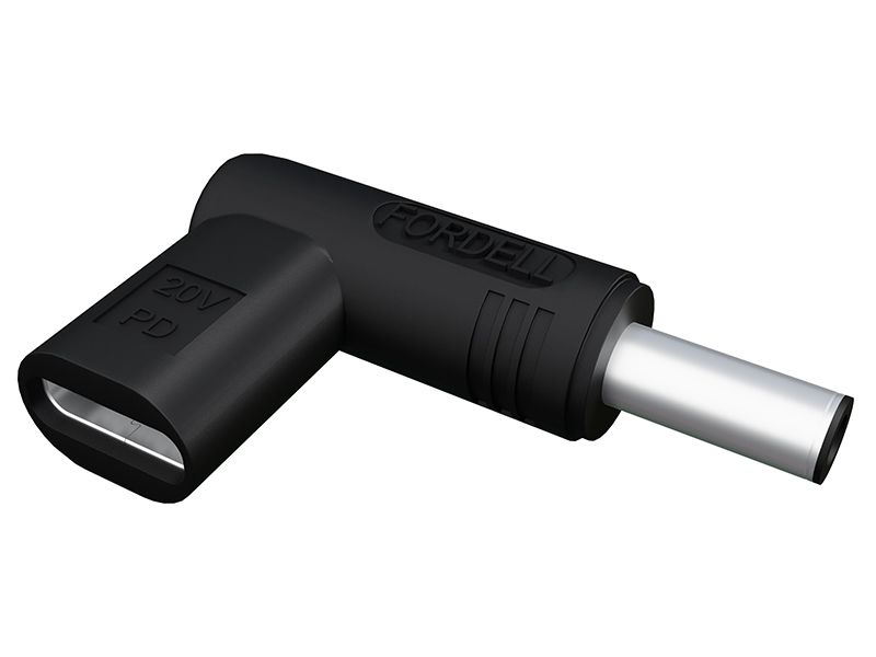 Adapter USB gniazdo USB-C-wtyk DC3,0/4,5 DELL zdjęcie 1